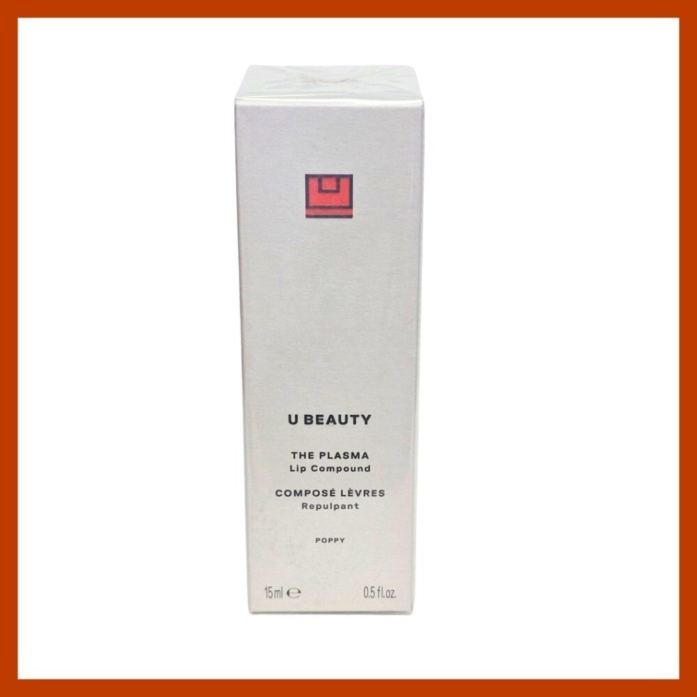 U Beauty The Plasma Lip Compound POPPY Plumping Hydrating Anti-Aging - 0.5 fl oz